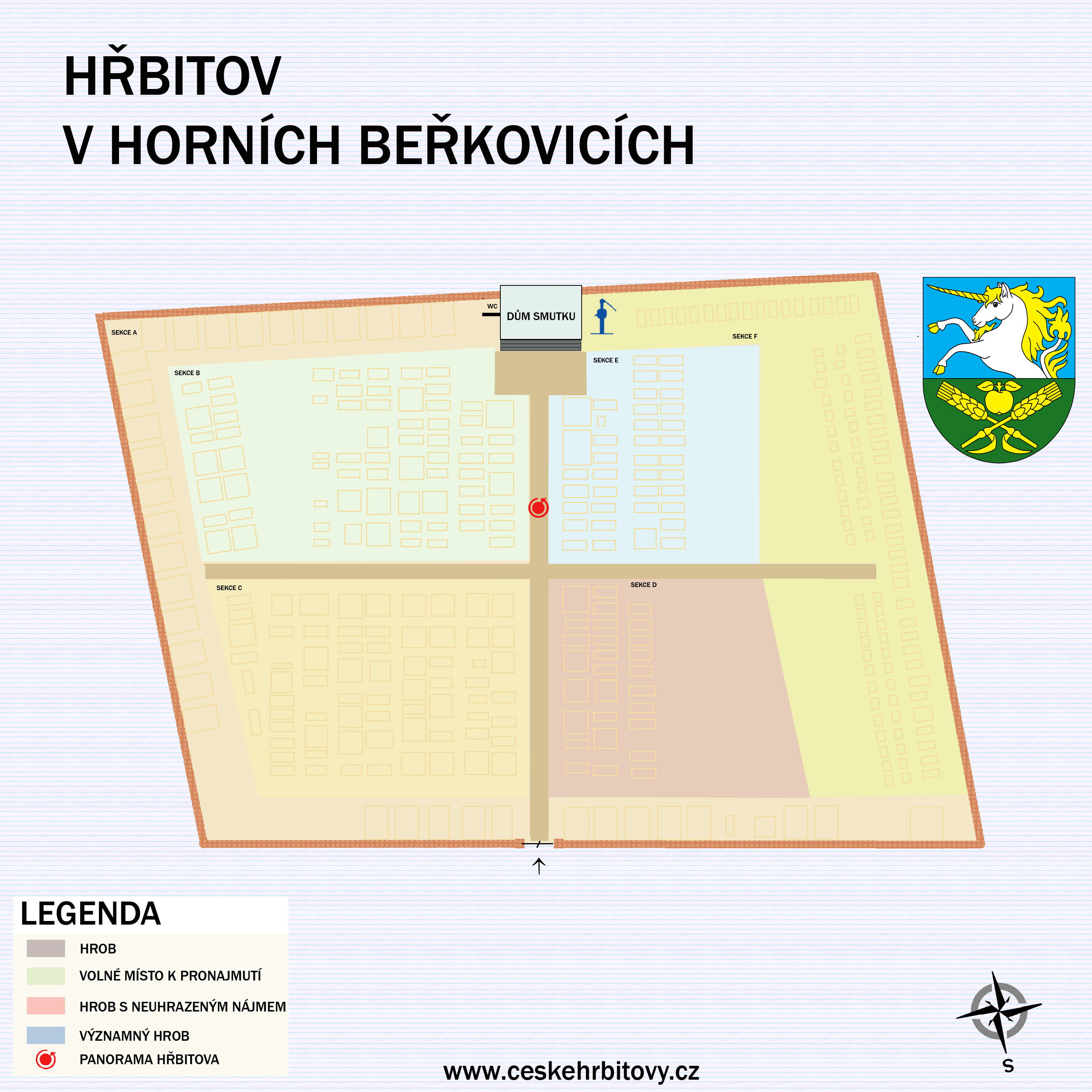 Mapa hĹ™bitova OBECNÍ