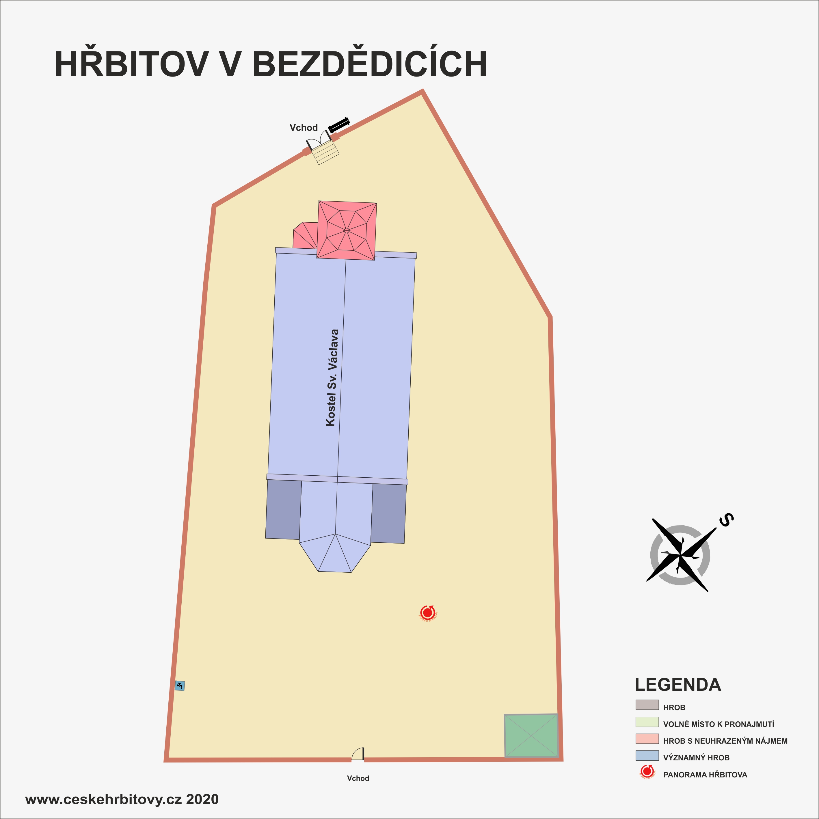 Mapa hĹ™bitova Bezdědice