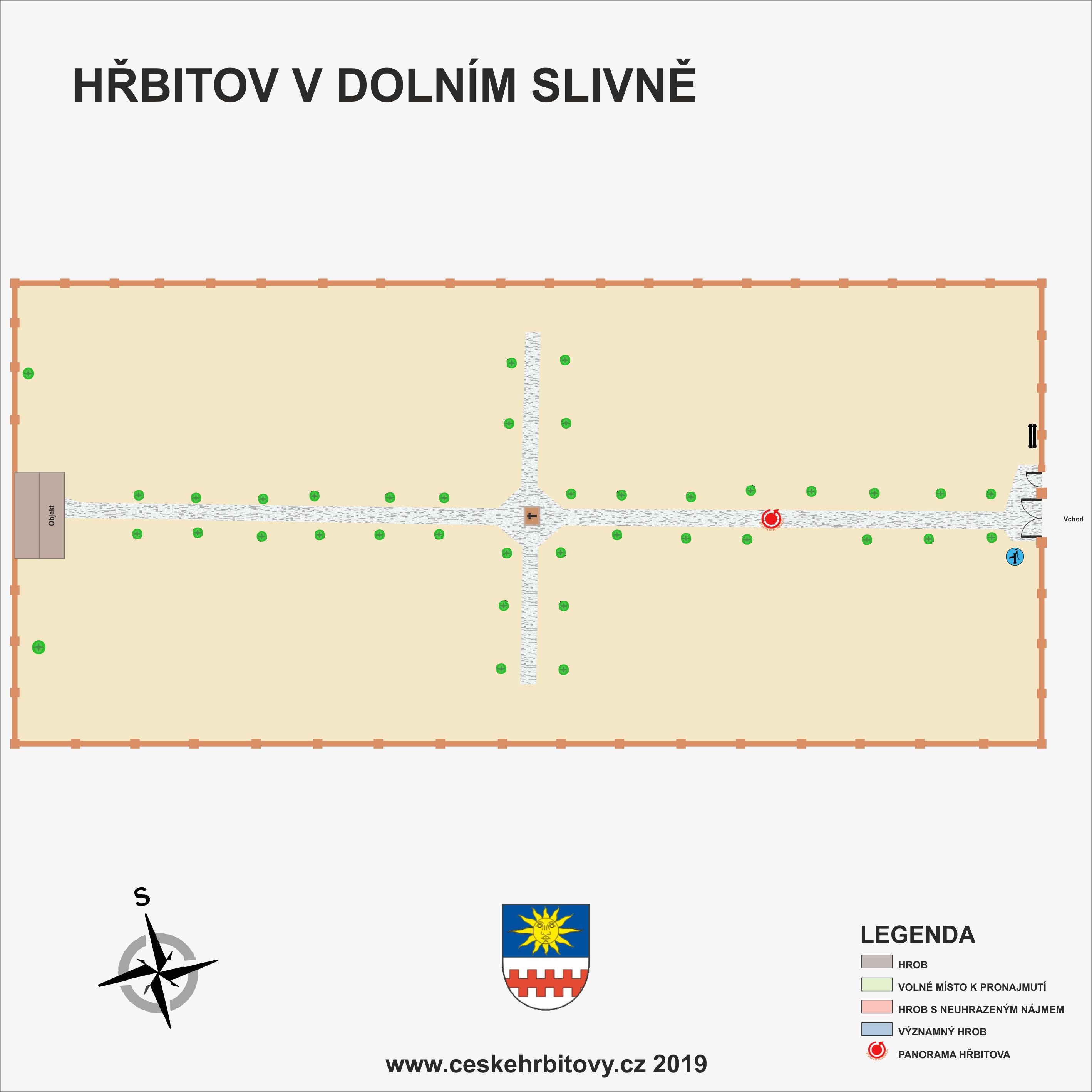 Mapa hĹ™bitova Obecní