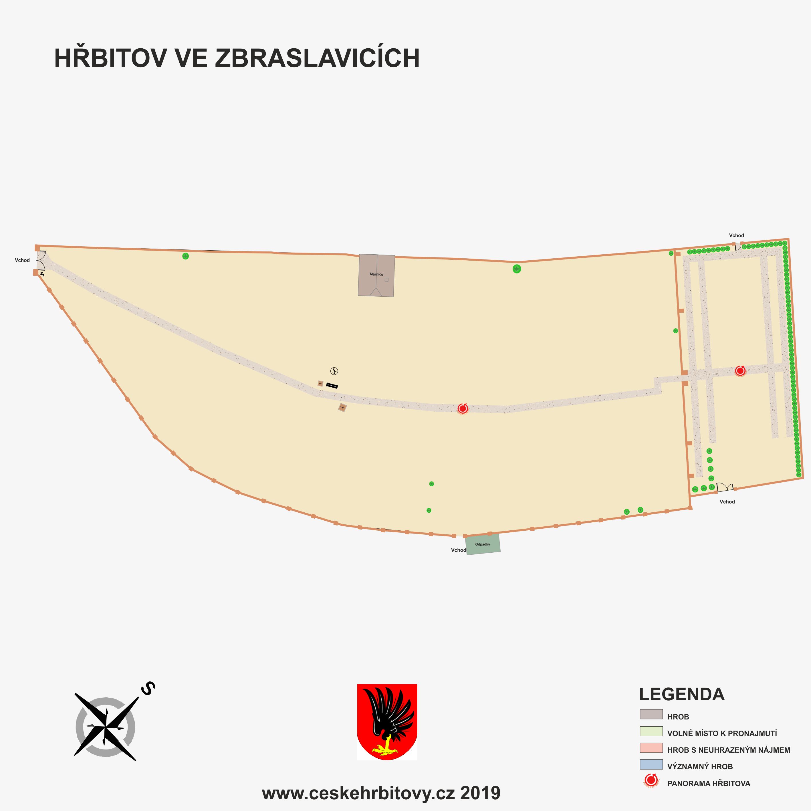 Mapa hĹ™bitova Obecní