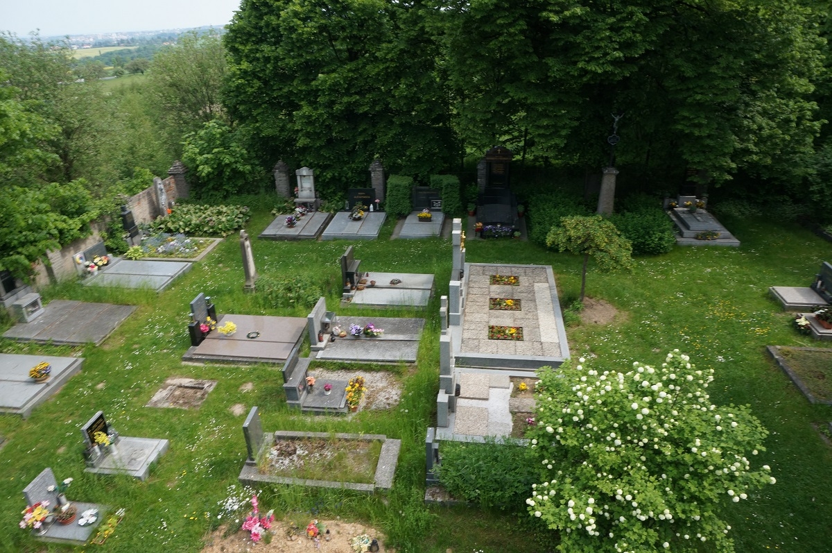 Vytvoření mapy hřbitova